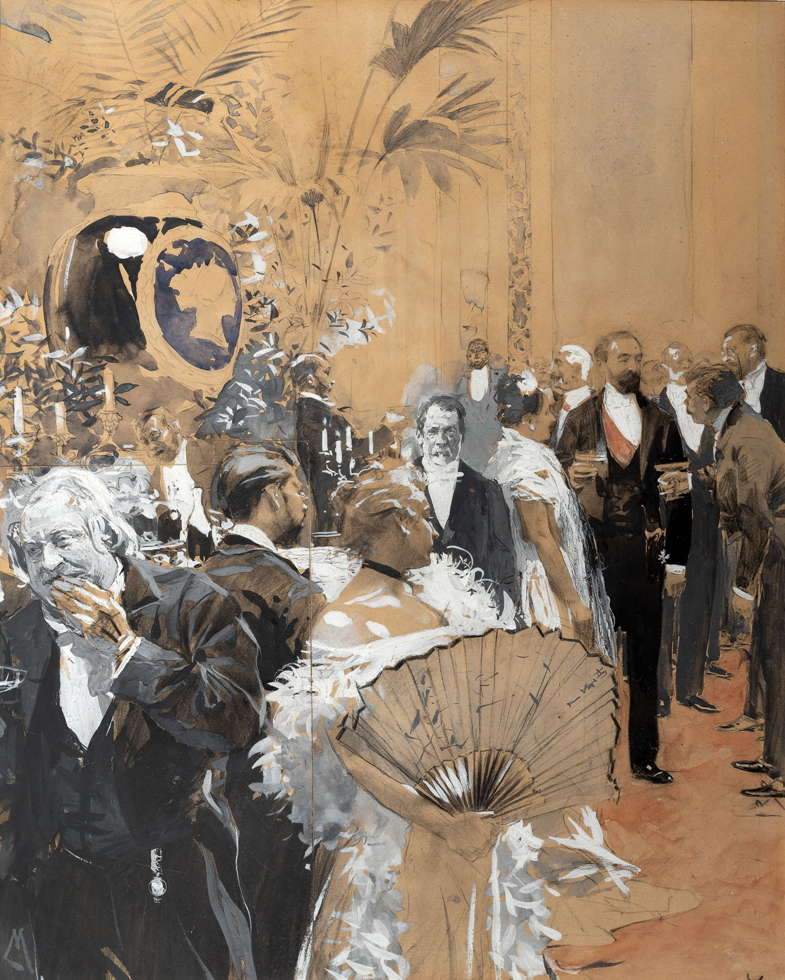 Luděk Marold - La Fête de l´Association Générale des Étudiants a l´Hotel Continental