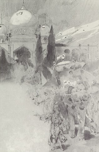 Luděk Marold - Definitivní návrh pro plakát Empire of India and Ceylon Exhibition
